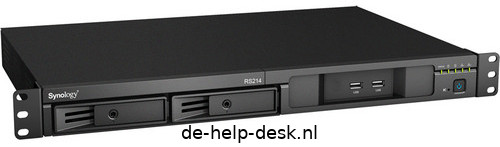 Synology RS214 19" rack NAS